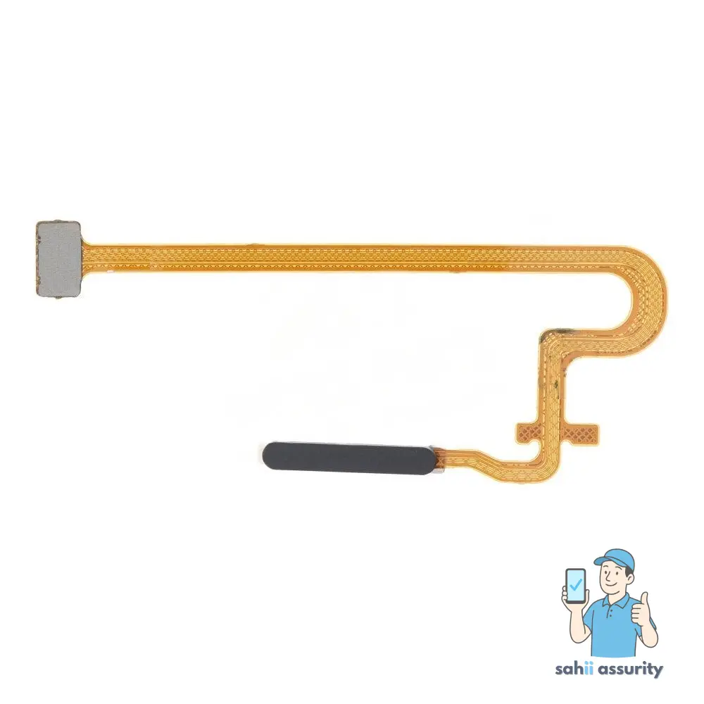 Fingerprint Sensor with Flex Cable for Oppo A57 4G 2022 Black thumbnail